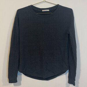 Marine Layer Double Knit Longsleeve Saddle Hem